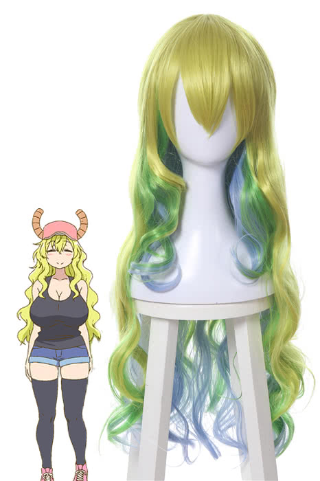 OROCOSPLAY Lucoa Green Extra Long Wig - Miss Kobayashi's Dragon Maid