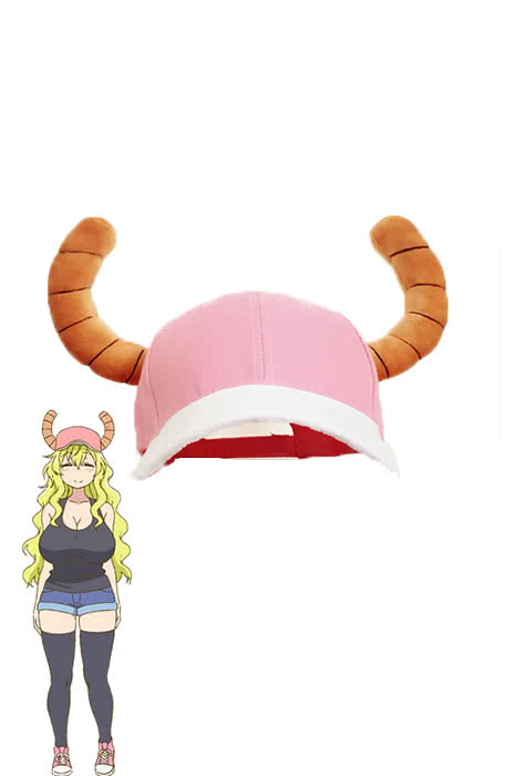OROCOSPLAY Lucoa Pink PVC Cotton Hat - Miss Kobayashi's Dragon Maid