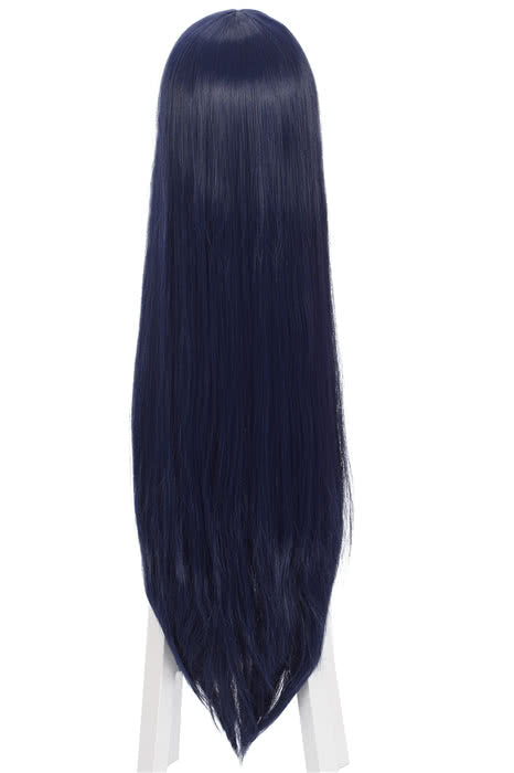 Shimoneta Ayame Kajou Long Dark Blue Straight Cosplay Wig - 100cm Heat Resistant Fiber
