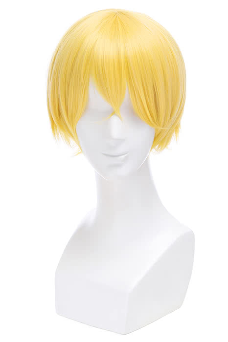 Rolecos Shiwa Su Kakeru Cosplay Wig - Short Yellow