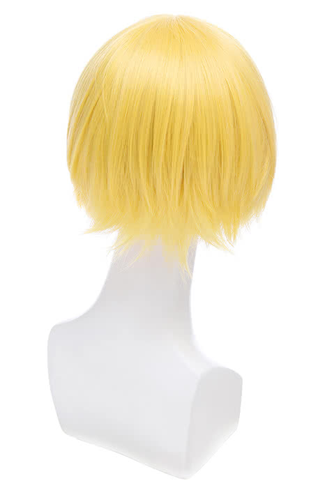 Rolecos Shiwa Su Kakeru Cosplay Wig - Short Yellow