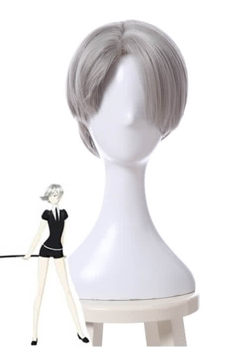 Rolecos Cairngorm Grey Cosplay Wig - Land of the Lustrous Houseki no Kuni