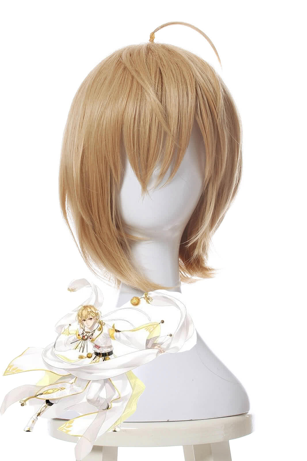 Cosplay Store Jinlingsuo Golden Wig - Mengjinaji