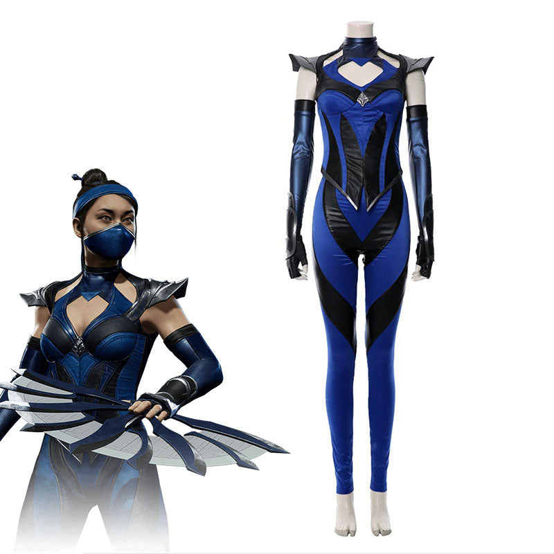 OROCOSPLAY Kitana Top Pants Set - Mortal Kombat