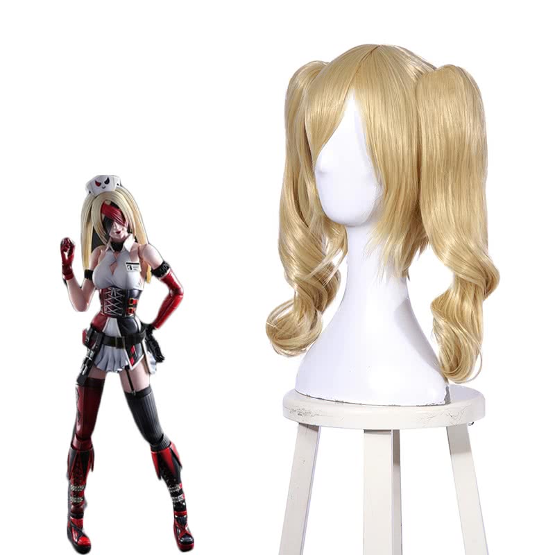 OROCOSPLAY Harley Quinn Blond Curly Medium Wig - Suicide Squad本回答由 AI 生成,内容仅供参考,请仔细甄别。
