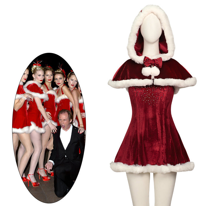 OROCOSPLAY Love Actually Christmas Cosplay Costume - Movies Velour Shawl Outfit
