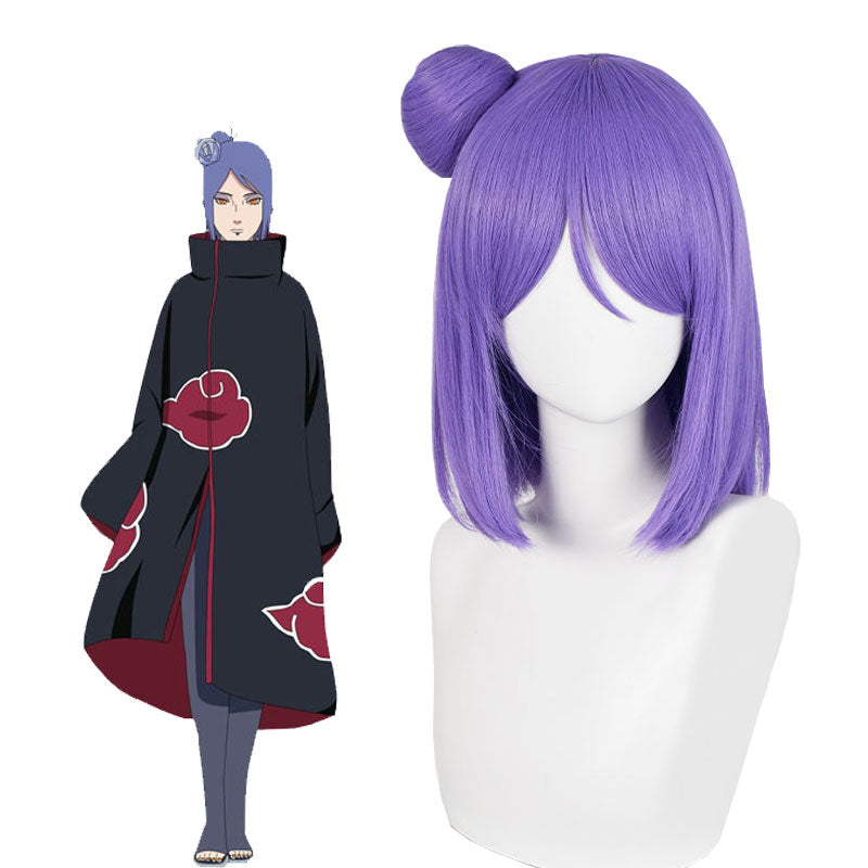 OROCOSPLAY Konan Purple Short Straight Wig - Naruto