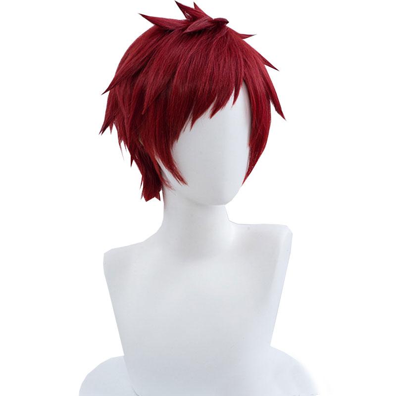 OROCOSPLAY Gaara Red Short Straight Wig - Naruto