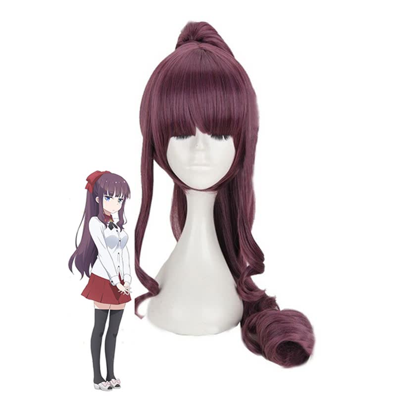 OROCOSPLAY Hifumi Takimoto Purple Long Wig - NEW GAME!