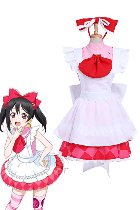High Quality Anime Costumes Nico Yazawa Pink Costume - Love Live