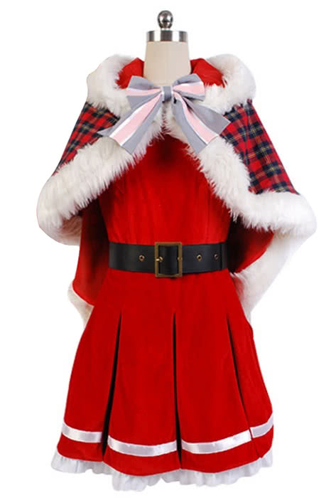 High Quality Anime Costumes Yazawa Nico Christmas Dress Costume - Love Live