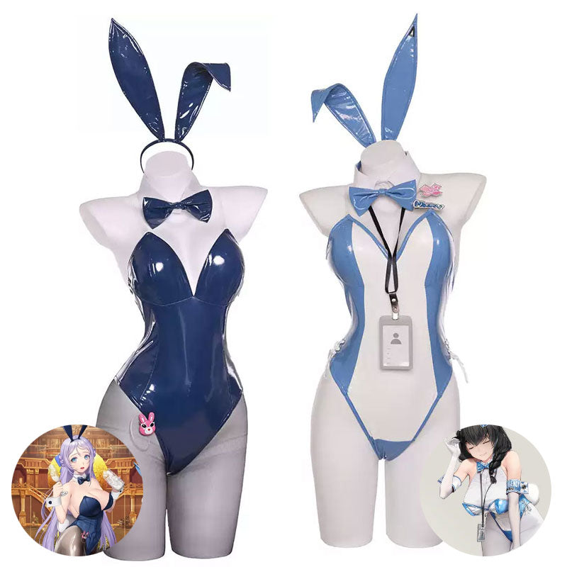 OROCOSPLAY Folkwang Mary Rabbit PU Cosplay Costume - Nikke Goddess of Victory