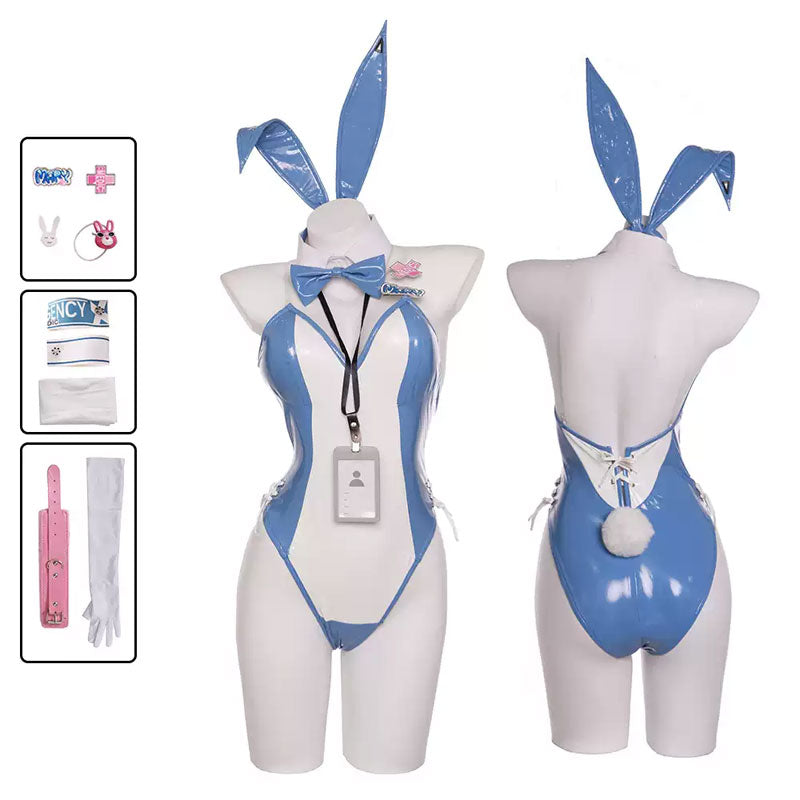 OROCOSPLAY Folkwang Mary Rabbit PU Cosplay Costume - Nikke Goddess of Victory