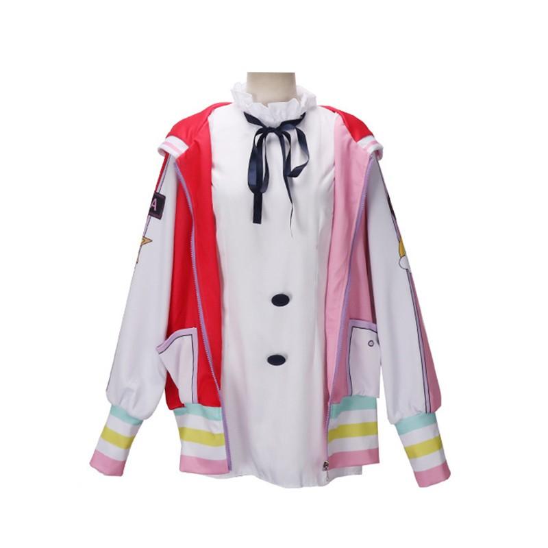 OROCOSPLAY Diva Uta Dress Coat Cosplay Costume - One Piece Film Red