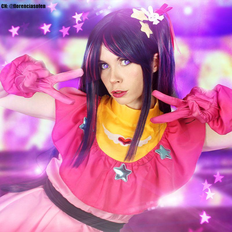 Ai Hoshino Premium Edition Dress Gloves Belt Headwear Cosplay Costume - OSHI NO KO 2023 Anime