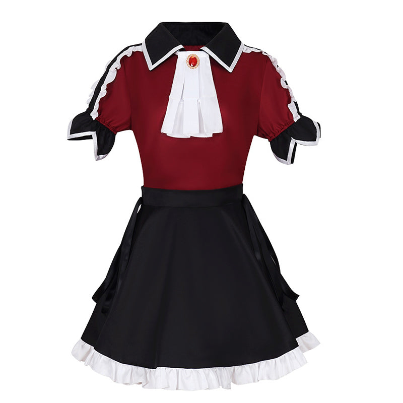 Arima Kana Stage Outfit Cosplay Costume with Top Skirt Bow Tie Gloves Socks Headpiece - Oshi No Ko