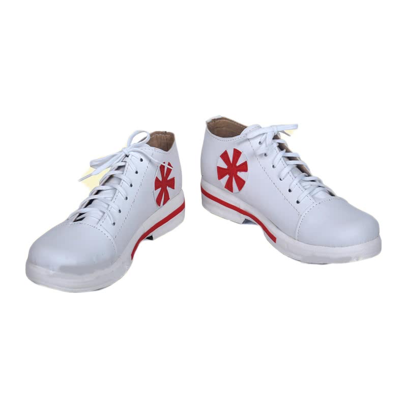 Persona 5 Skull White PU Sneakers Cosplay Shoes - Unisex Size Guide