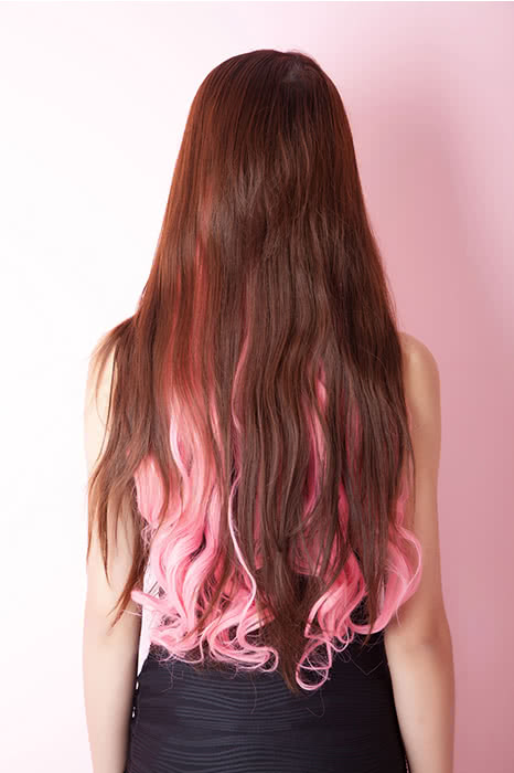 OROCOSPLAY 5 Colors Cosplay Hair Extensions - 50cm Curly Wave Clips
