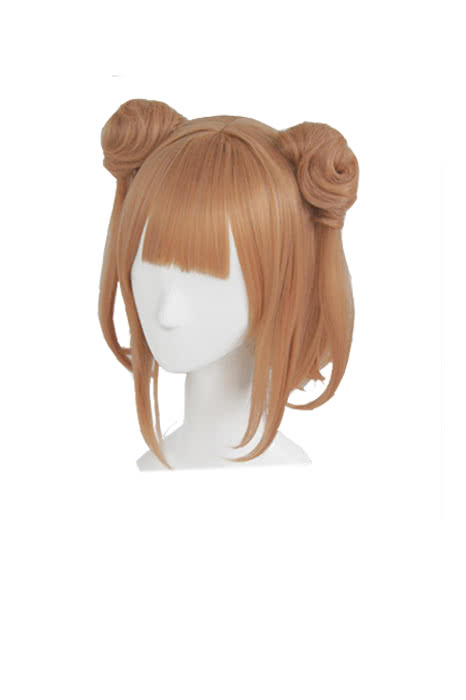 Beatrice Orange Brown Straight Cosplay Wig - Princess Principal