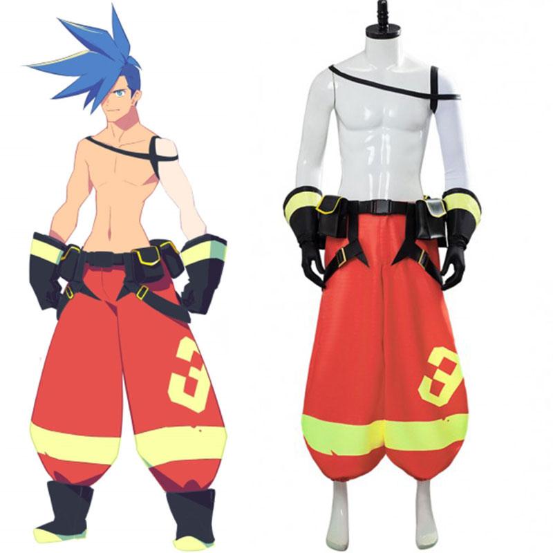 Galo Thymos Uniform Cosplay Costume - Promare
