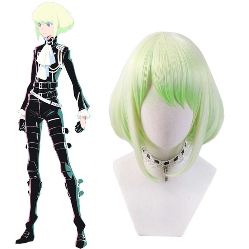 Lio Fotia Green Mixed Color Cosplay Wig - Promare