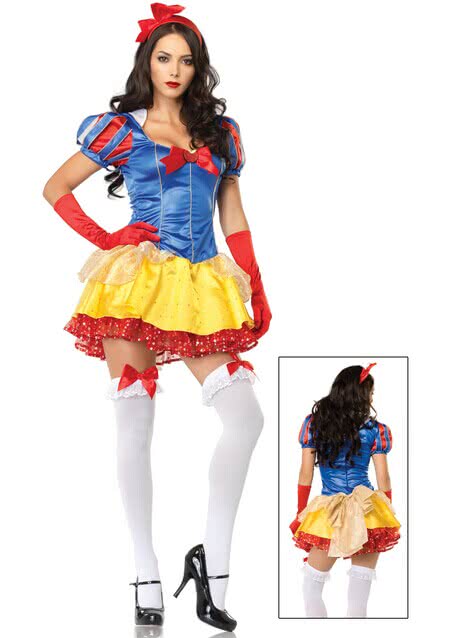 Rolecos Snow White Princess Costume - Halloween