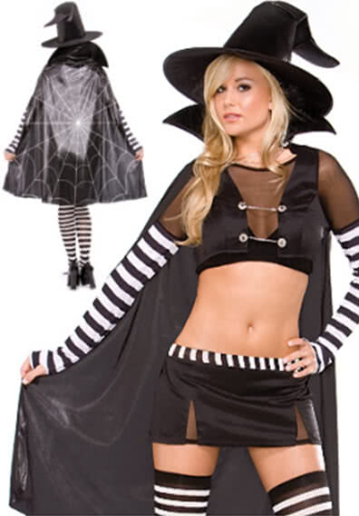 Rolecos Witch Halloween Costume - Vintage Dress