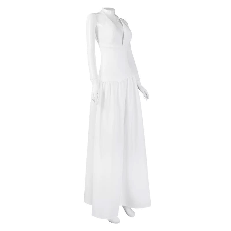 RoleCosplay Harley Quinn White Gown - Joker 2 Lady Gaga