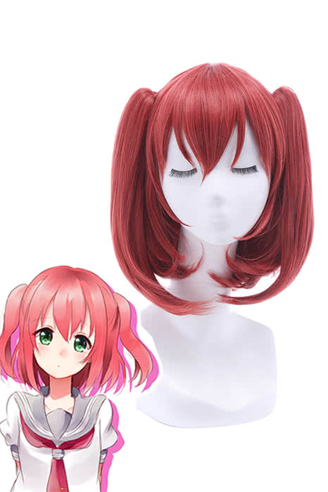 High Quality Cosplay Wigs Kurosawa Ruby Medium Red Wig - LoveLive Sunshine