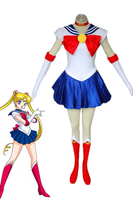 Rolecos Sailor Moon Fancy Dress - Sexy Costume