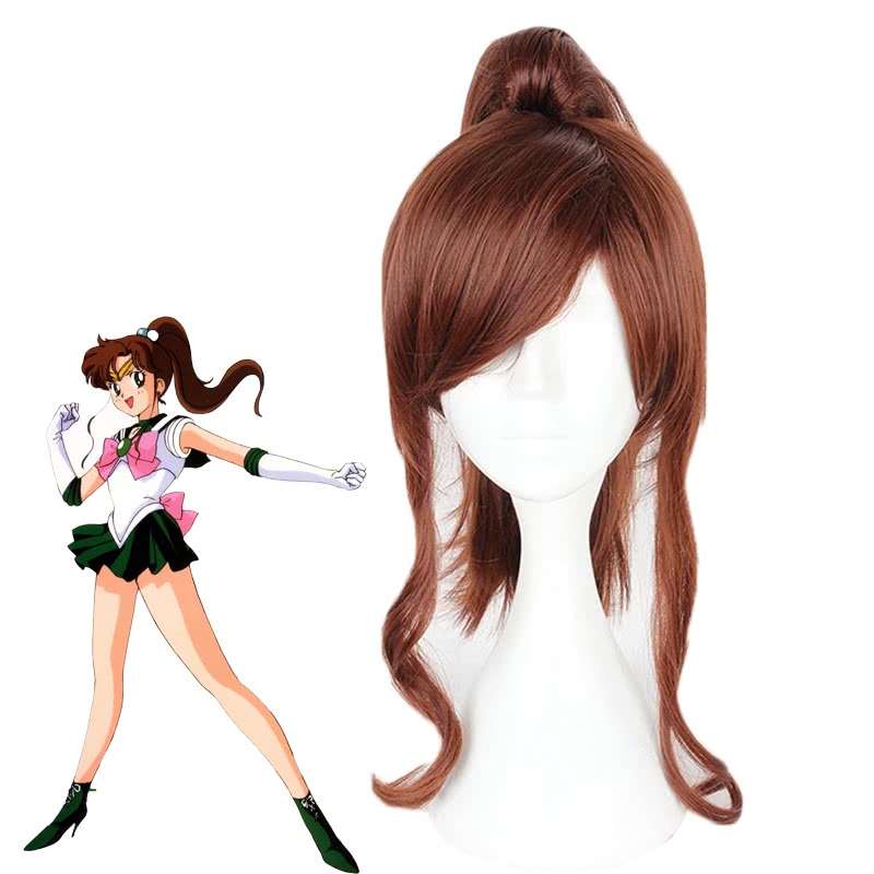 Rolecos Kino Makoto Cosplay Wig - Sailor Moon