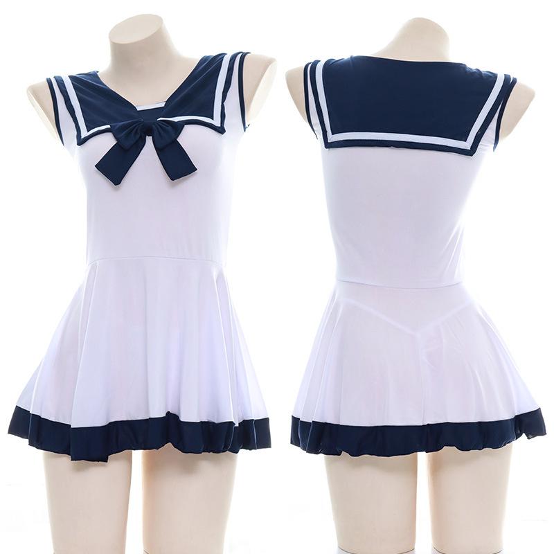 Rolecos Sailor Girl Uniform - Navy Cosplay Costume