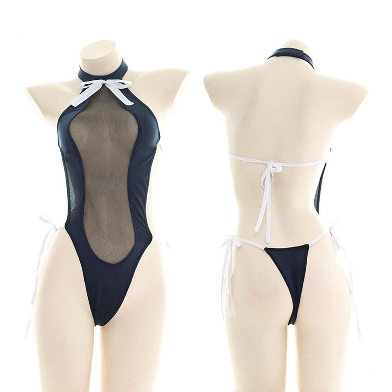 Rolecos Hollow Swimsuit Bodysuit - Sexy Uniform