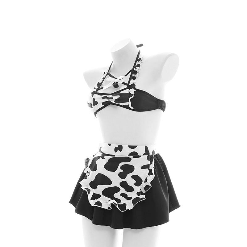 Rolecos Sexy Maid Cows Lingerie - Cosplay Costume