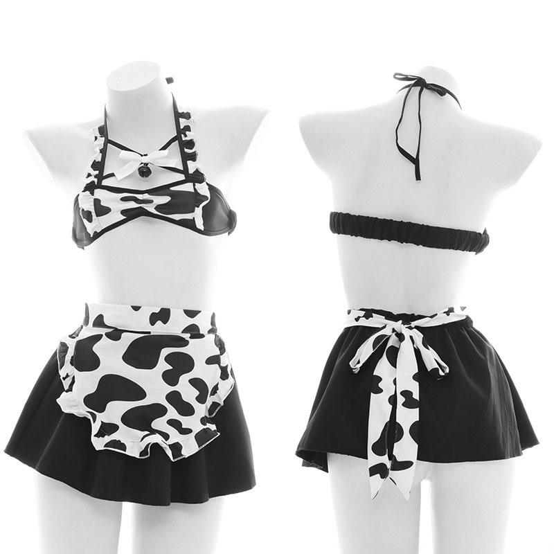 Rolecos Sexy Maid Cows Lingerie - Cosplay Costume