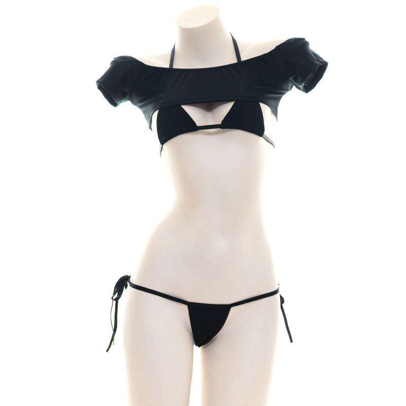 Rolecos Sexy Bikini Set - Short T-shirt Cosplay