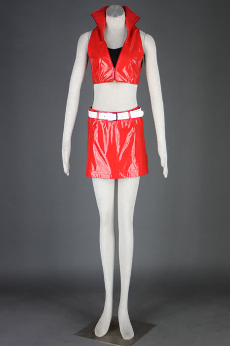MEIKO Red Uniform Cosplay Set - Vocaloid Coat Skirt Belt Underwear Costume