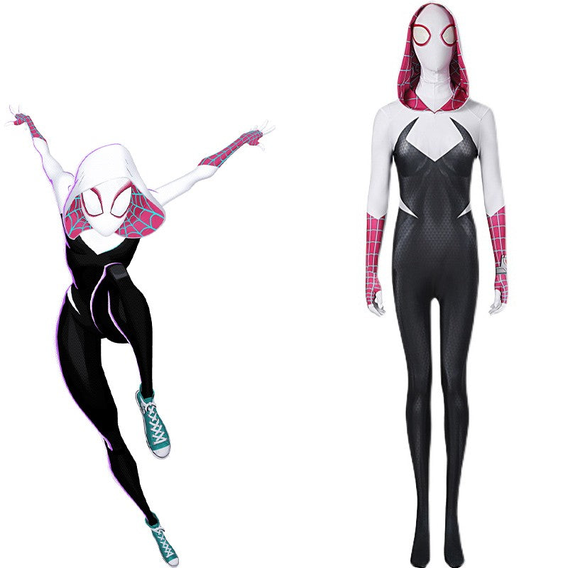 Rolecos Gwen Stacy Cosplay Costume - Spider-Man