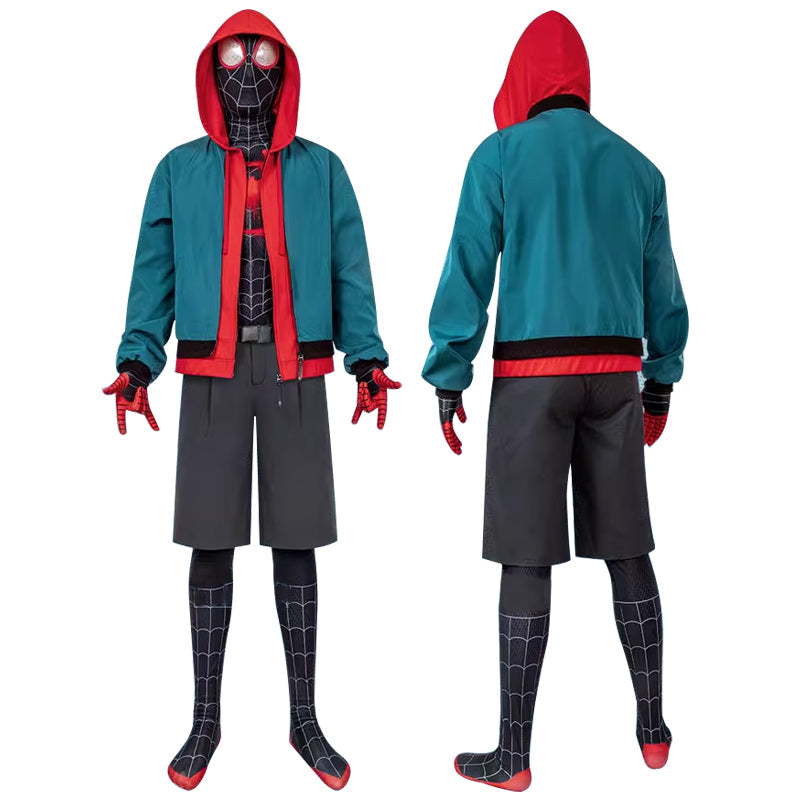 Rolecos Miles Morales Cosplay Costume - Spider-Man