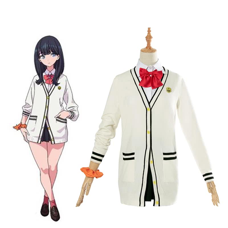 Rolecos Takarada Rikka Cosplay Costume - SSSS.GRIDMAN