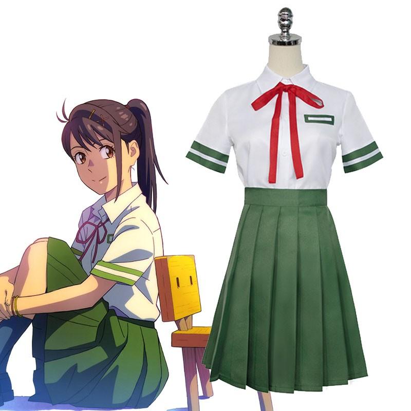 Rolecos Suzume Cosplay Uniform - Suzume no Tojimari