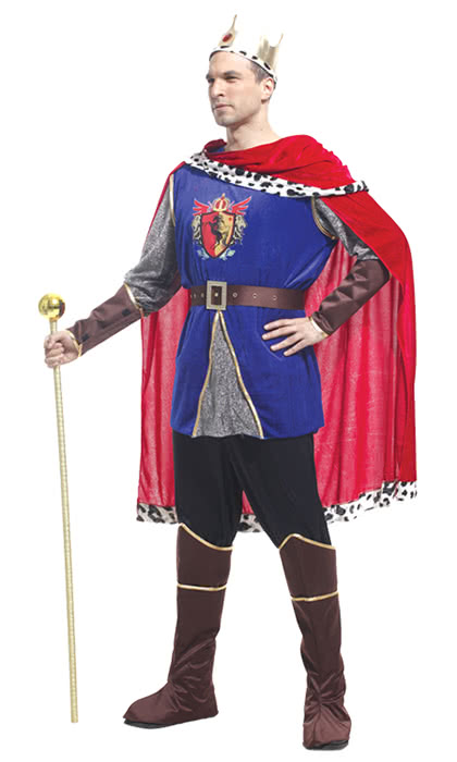 Rolecos King Christmas Costume - Holiday Party Cosplay Dress