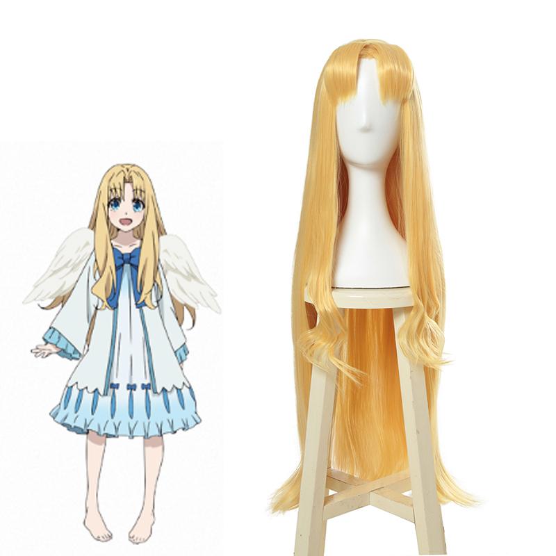 The Rising of the Shield Hero Filo Blonde Long Curly Cosplay Wig - 90cm Synthetic Hair