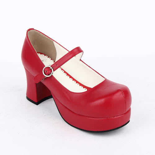 Rolecos Kera Lolita High-Heeled Bow Dress Shoes - Lolita Fashion