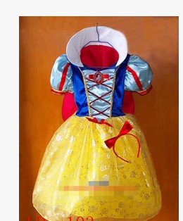 Rolecos Snow White Princess Costume - Christmas Children