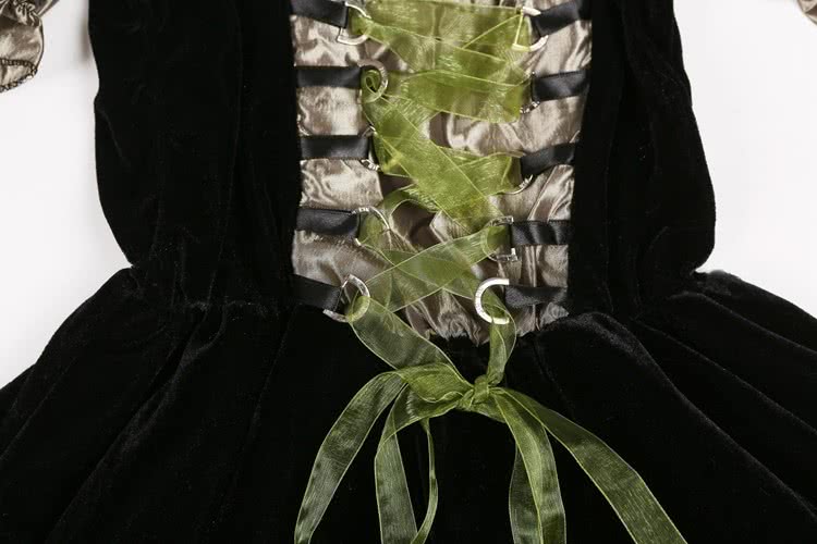 Rolecos Lace Witch Dress - Halloween Costume