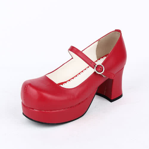 Rolecos Kera Lolita High-Heeled Bow Dress Shoes - Lolita Fashion