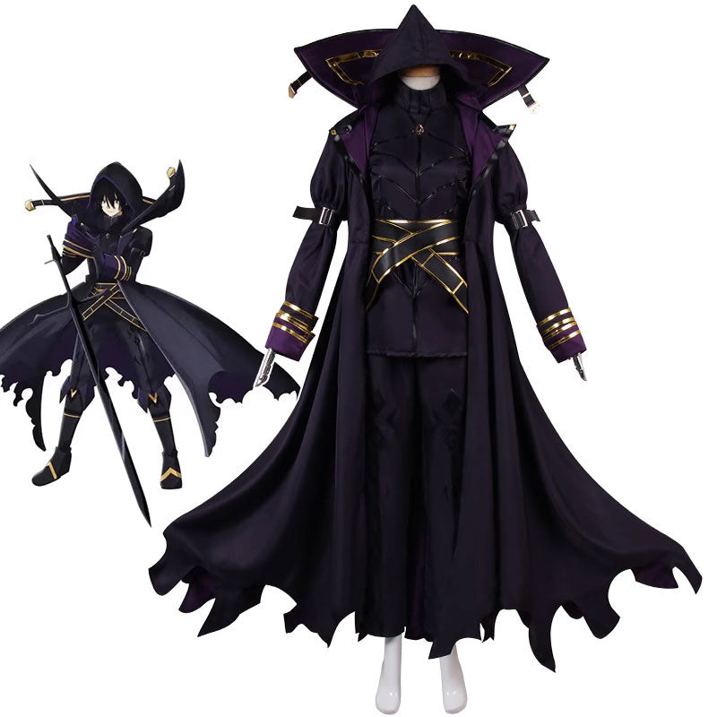 The Eminence in Shadow Cid Kageno Full Set Cosplay Costume - Cloak Top Pants Belt Gloves