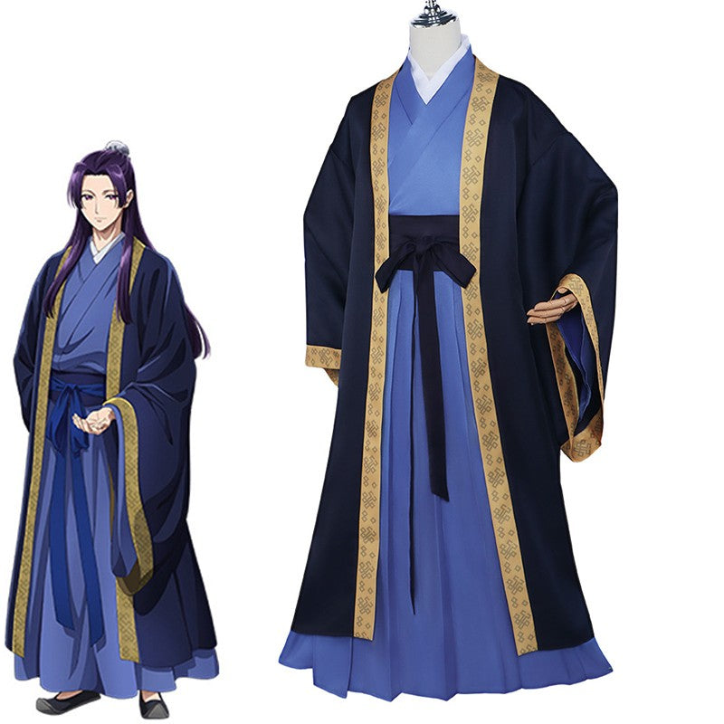 OROCOSPLAY Jinshi Cosplay Costume with Coat & Headdress Set - The Apothecary Diaries