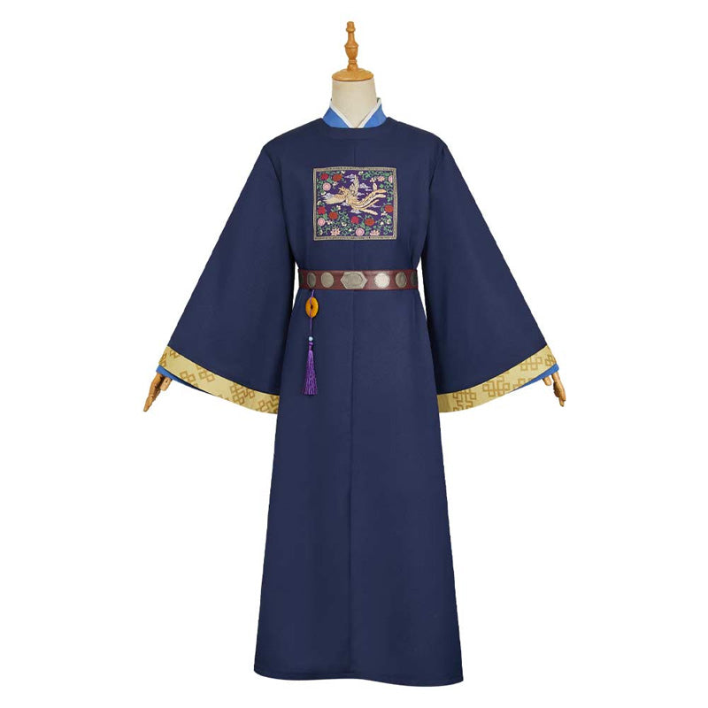 The Apothecary Diaries Jinshi Uniform Cosplay Costume - HD Print PU Belt XS-XL